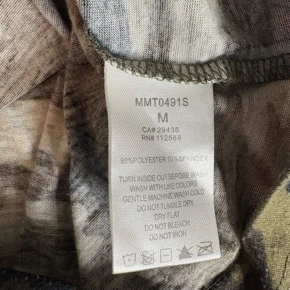 Miss Me Camouflage Short Sleeve Tee - Picture 5 of 6